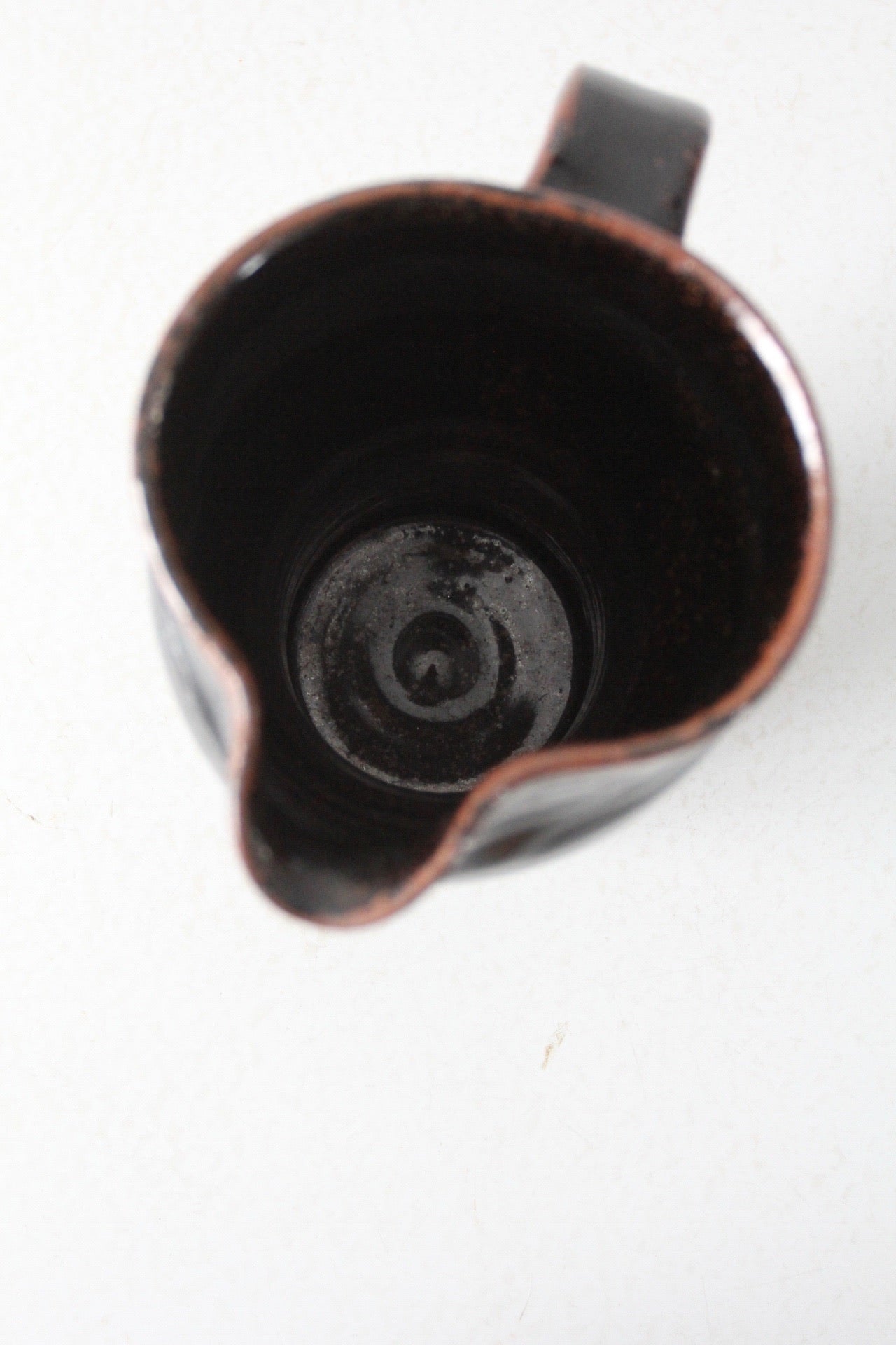 vintage studio pottery pitcher