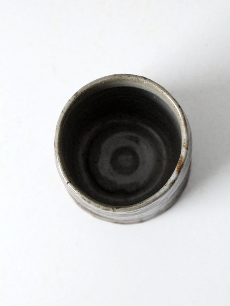 vintage studio pottery vase