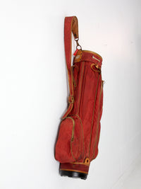 vintage Triumph Sunday golf bag