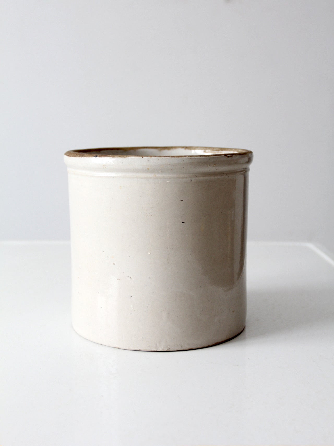 antique 1 gallon stoneware crock