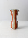 mid-century West German pottery vase