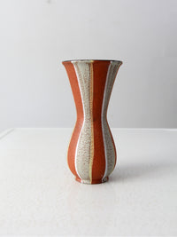 mid-century West German pottery vase