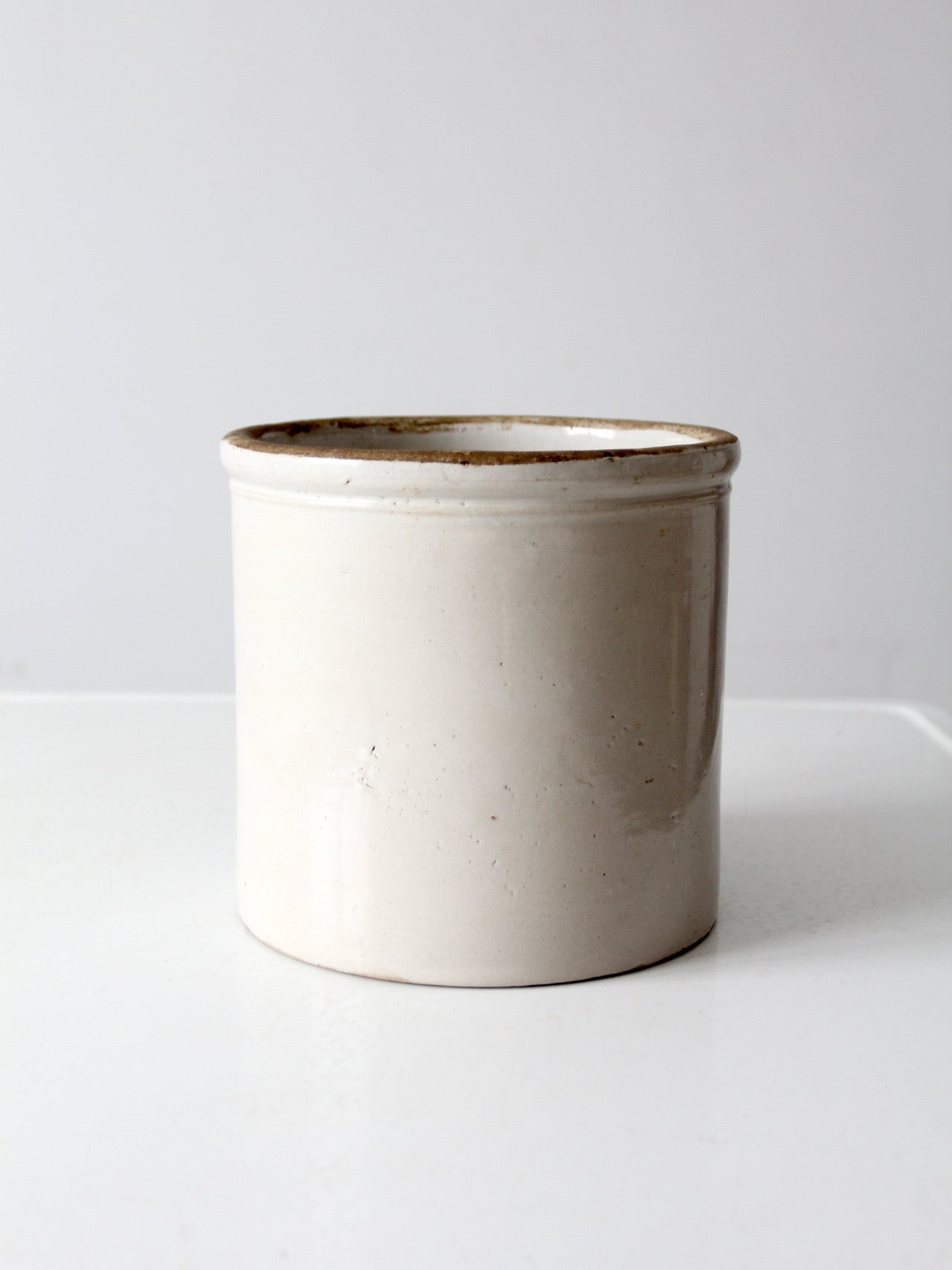 antique 1 gallon stoneware crock