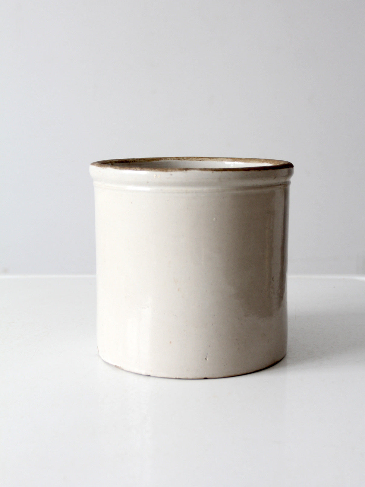 antique 1 gallon stoneware crock