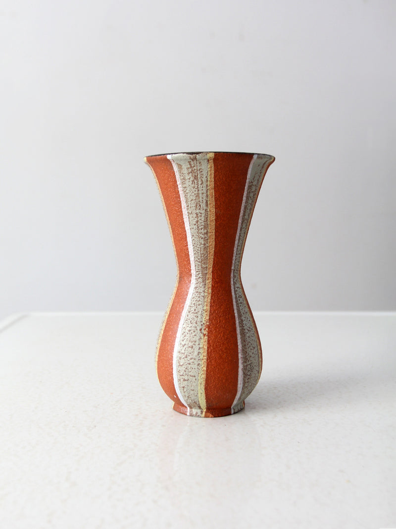 mid-century West German pottery vase