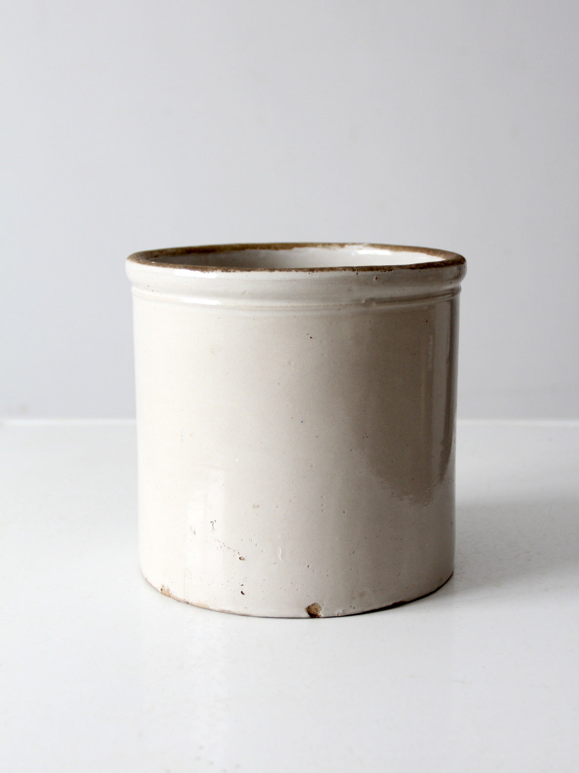antique 1 gallon stoneware crock