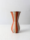 mid-century West German pottery vase