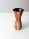 mid-century West German pottery vase