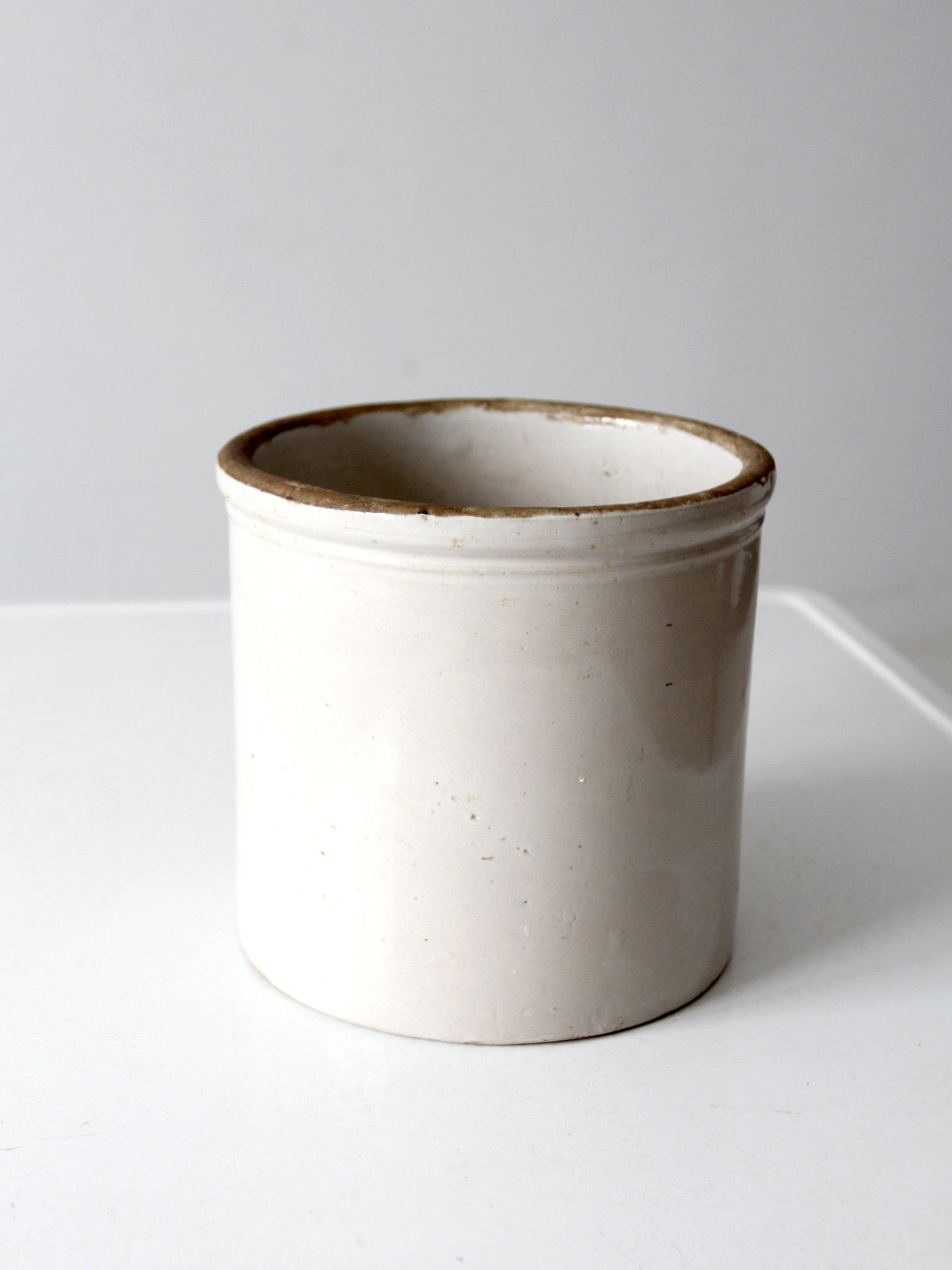 antique 1 gallon stoneware crock
