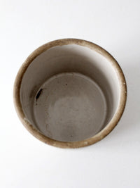 antique 1 gallon stoneware crock