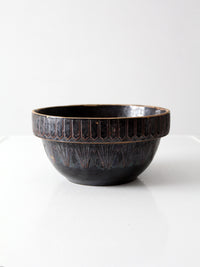 antique stoneware bowl