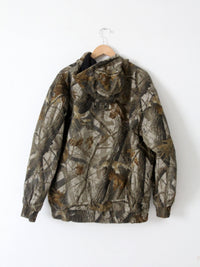 vintage Outfitters Ridge woodland camouflage hooded jacket | size large