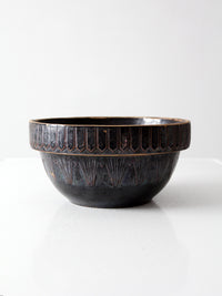 antique stoneware bowl