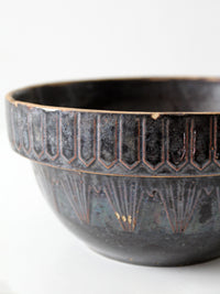 antique stoneware bowl