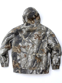 vintage Outfitters Ridge woodland camouflage hooded jacket | size large