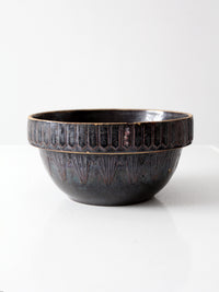 antique stoneware bowl