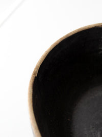 antique stoneware bowl