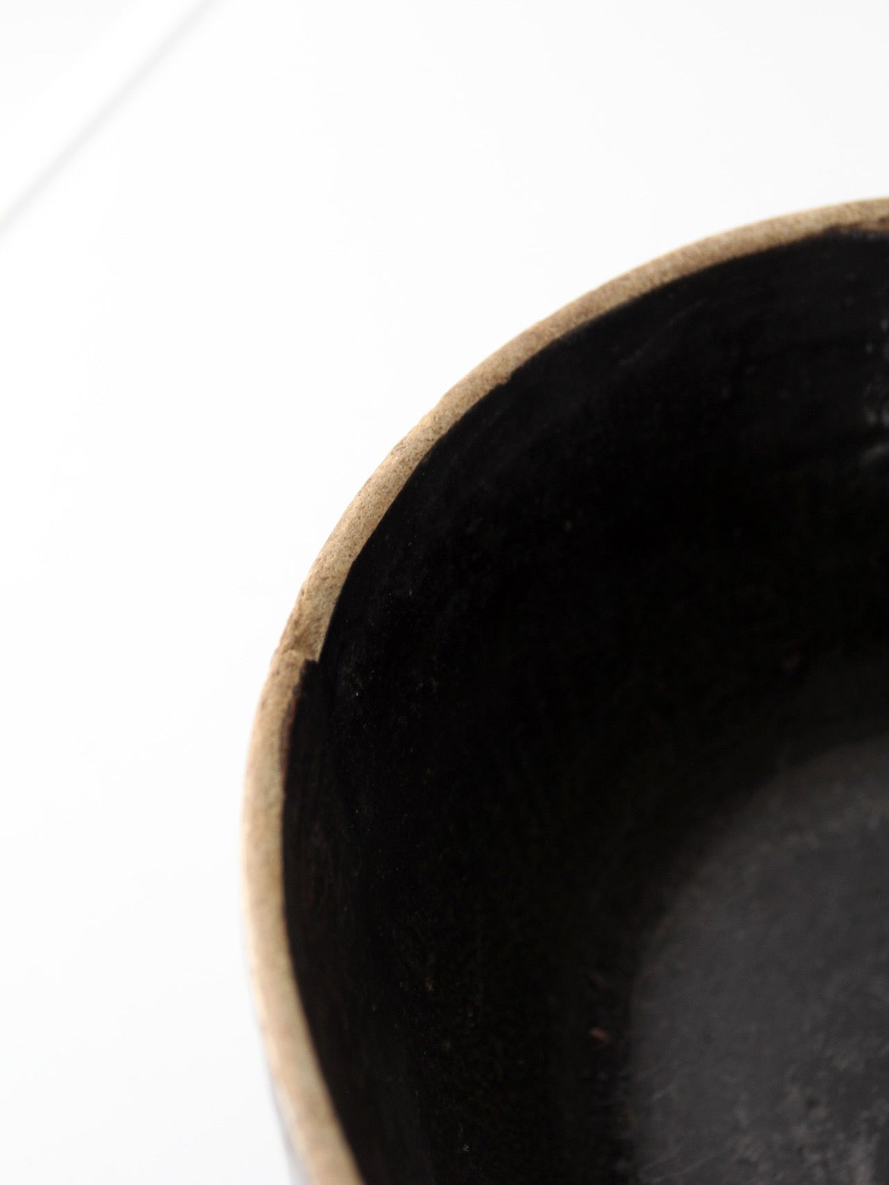 antique stoneware bowl