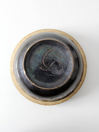 antique stoneware bowl