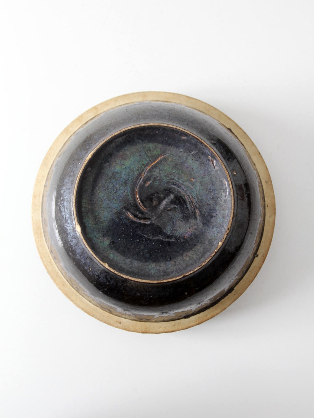 antique stoneware bowl