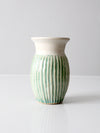 vintage studio pottery vase