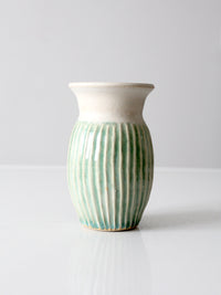 vintage studio pottery vase