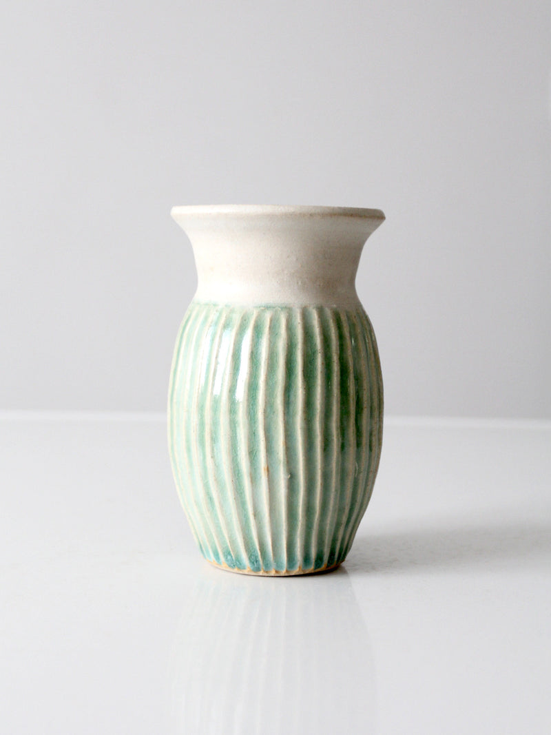 vintage studio pottery vase