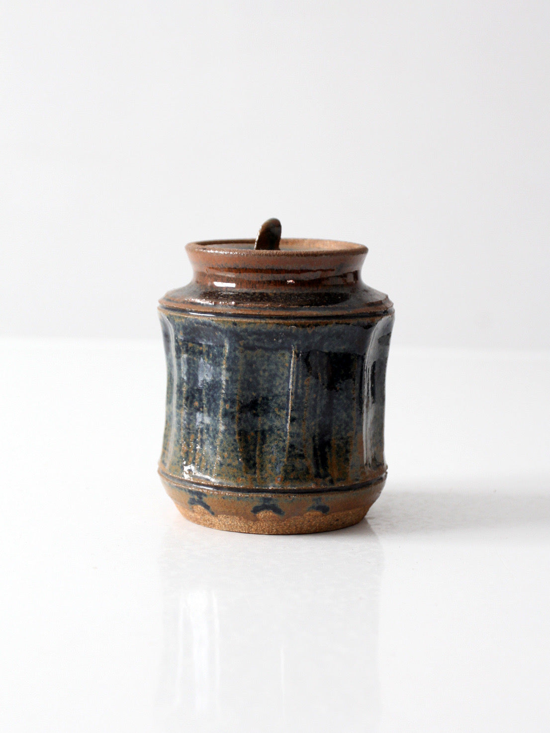 vintage studio pottery jar