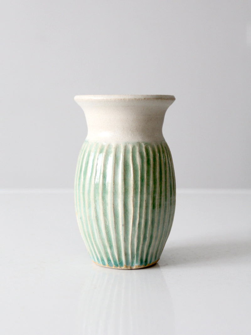 vintage studio pottery vase