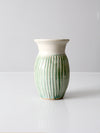 vintage studio pottery vase