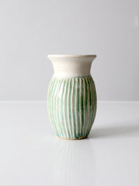 vintage studio pottery vase
