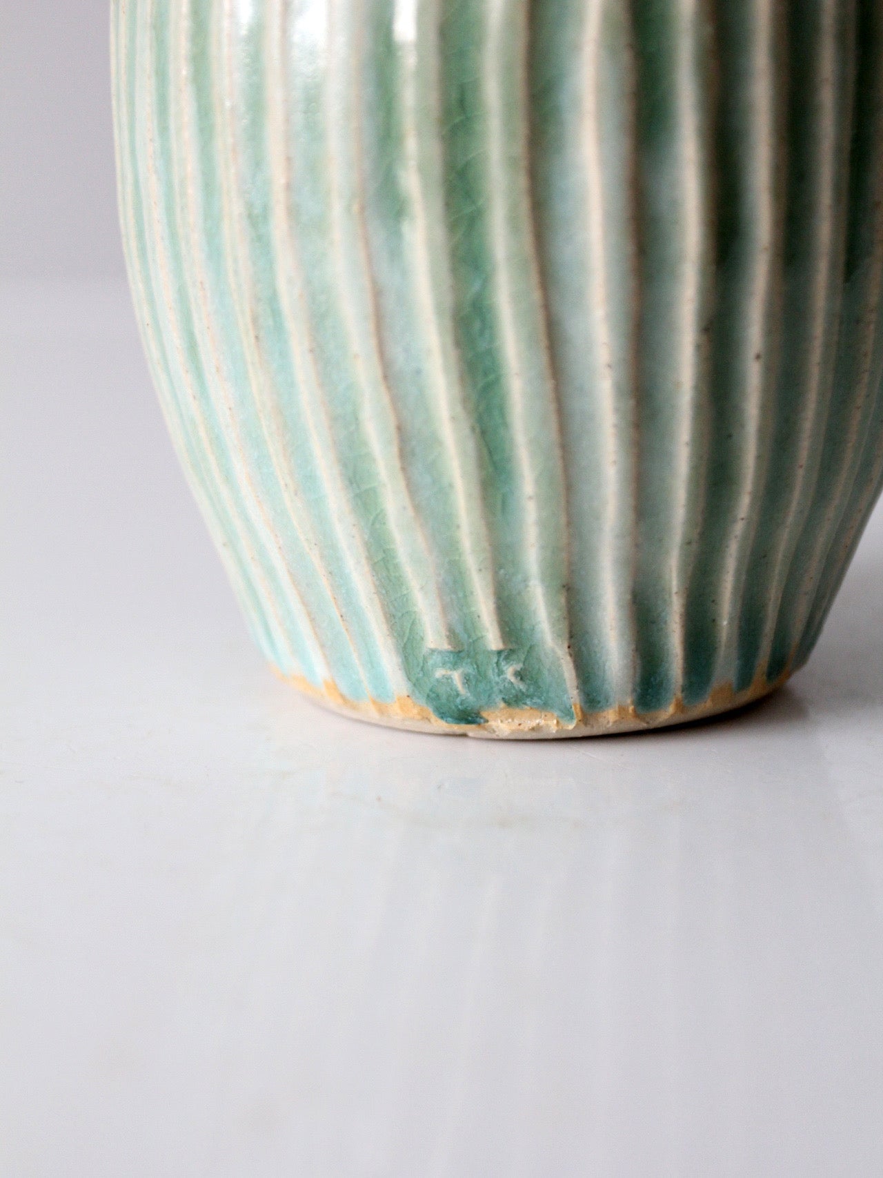 vintage studio pottery vase