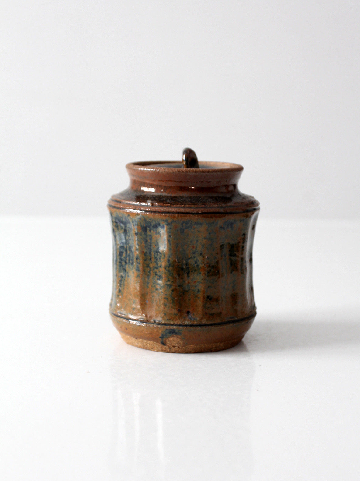 vintage studio pottery jar