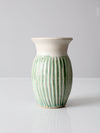 vintage studio pottery vase