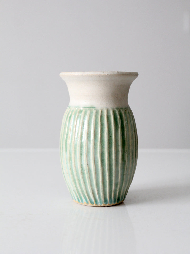 vintage studio pottery vase