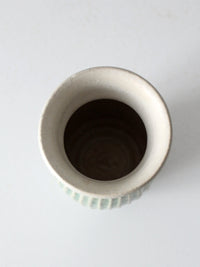 vintage studio pottery vase