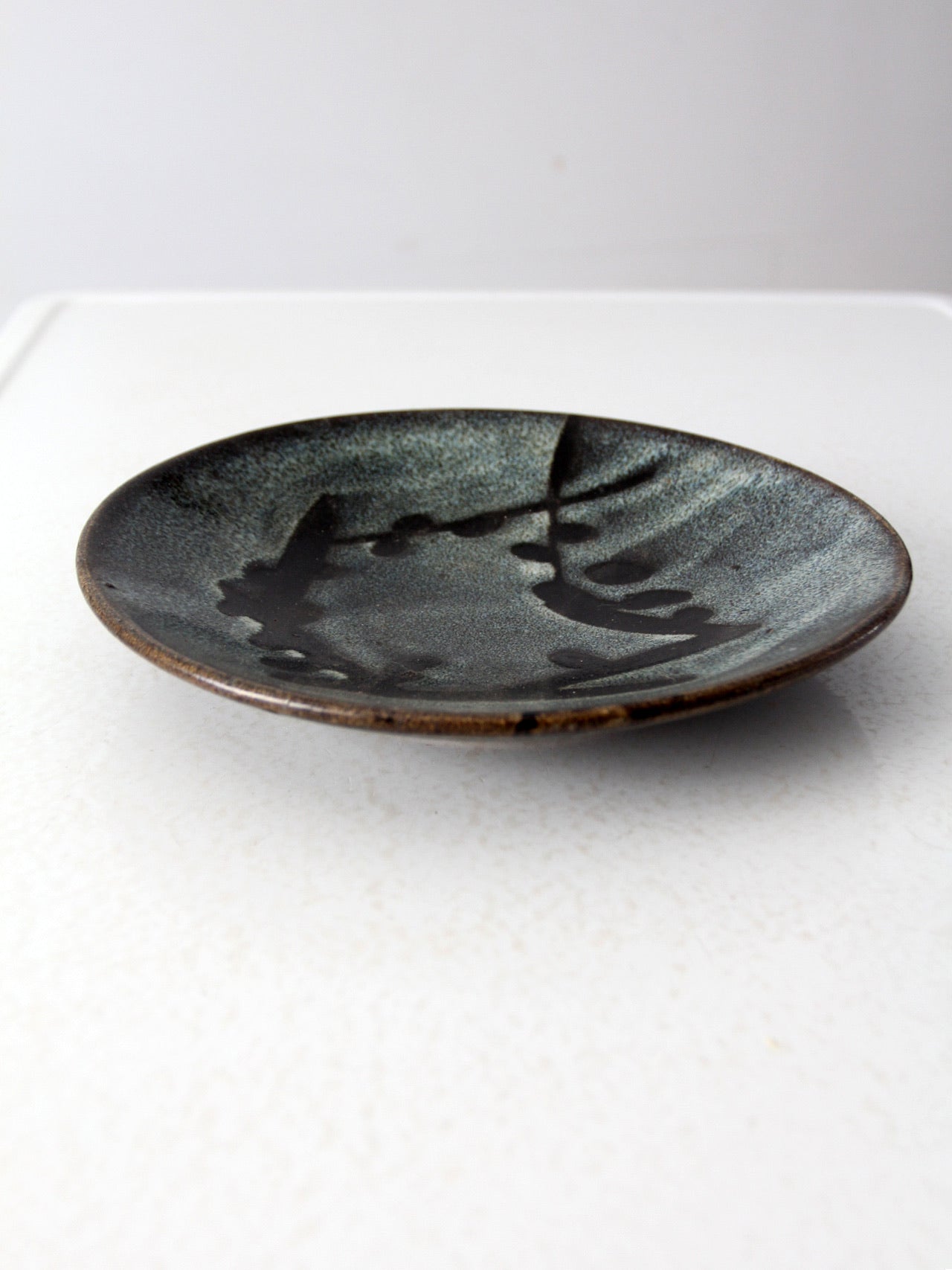 vintage OMC pottery plate