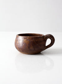 vintage studio pottery mug