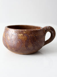 vintage studio pottery mug