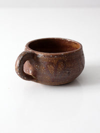 vintage studio pottery mug