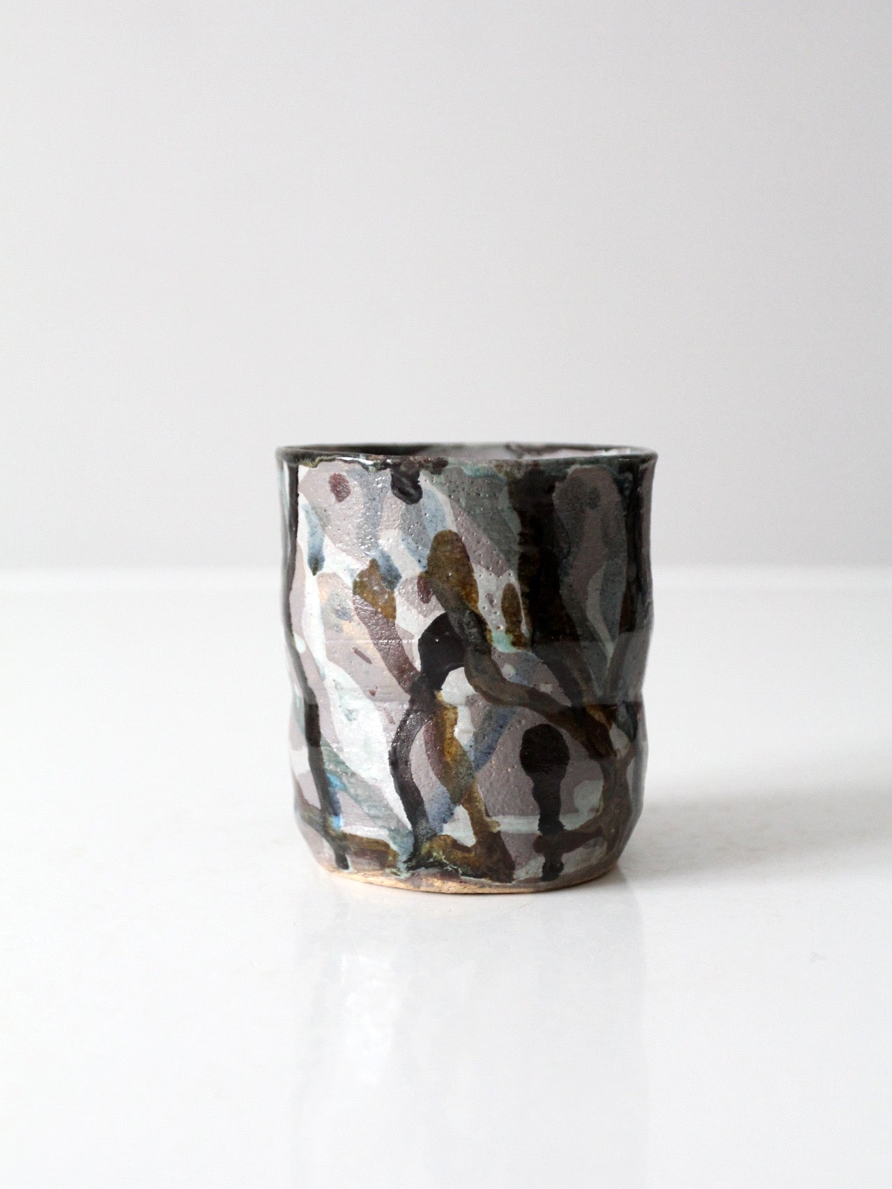 vintage studio pottery vase