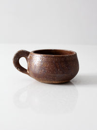 vintage studio pottery mug