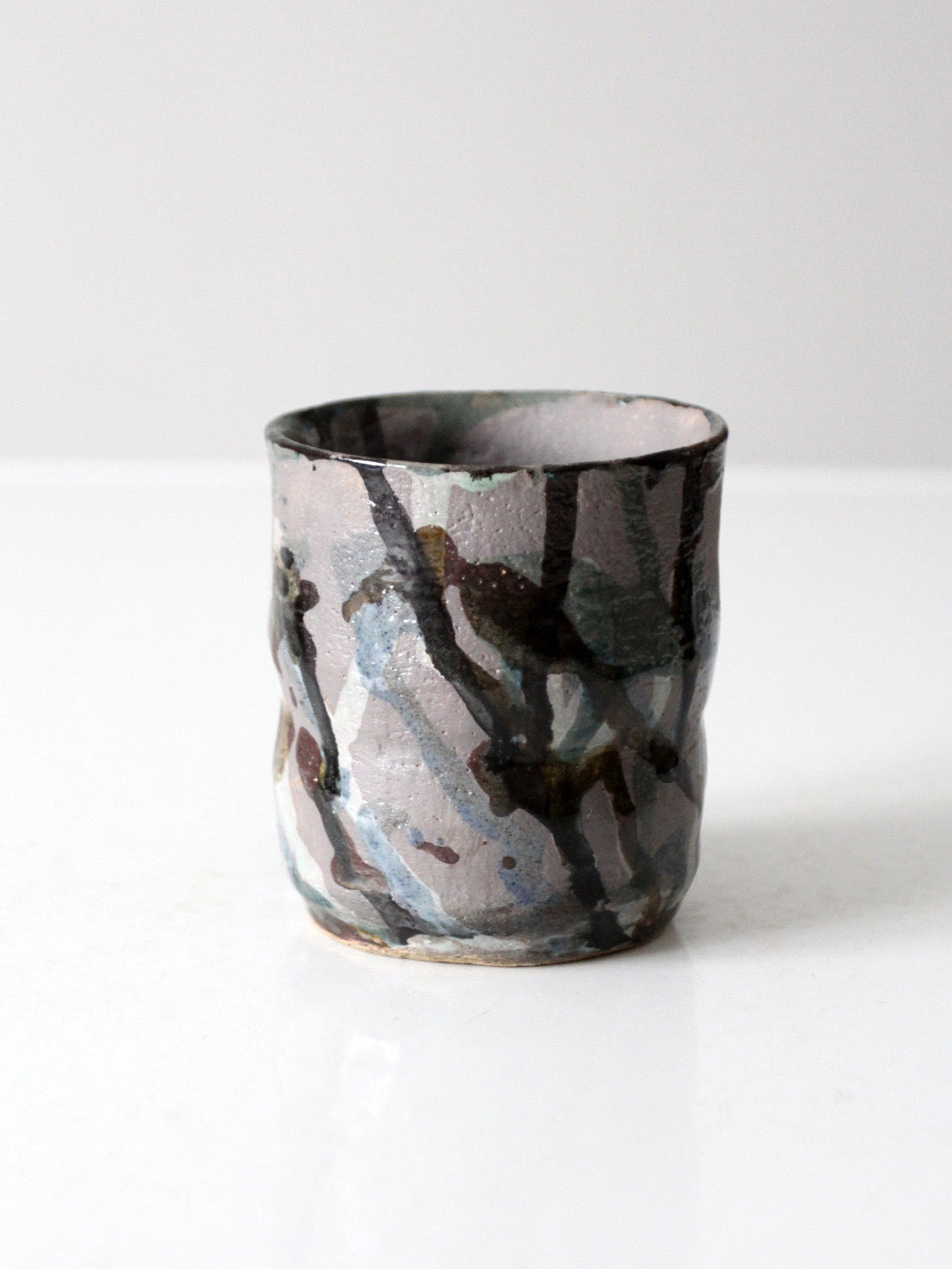 vintage studio pottery vase