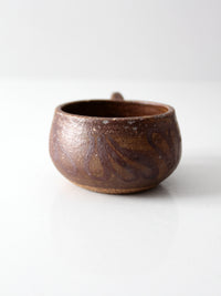 vintage studio pottery mug