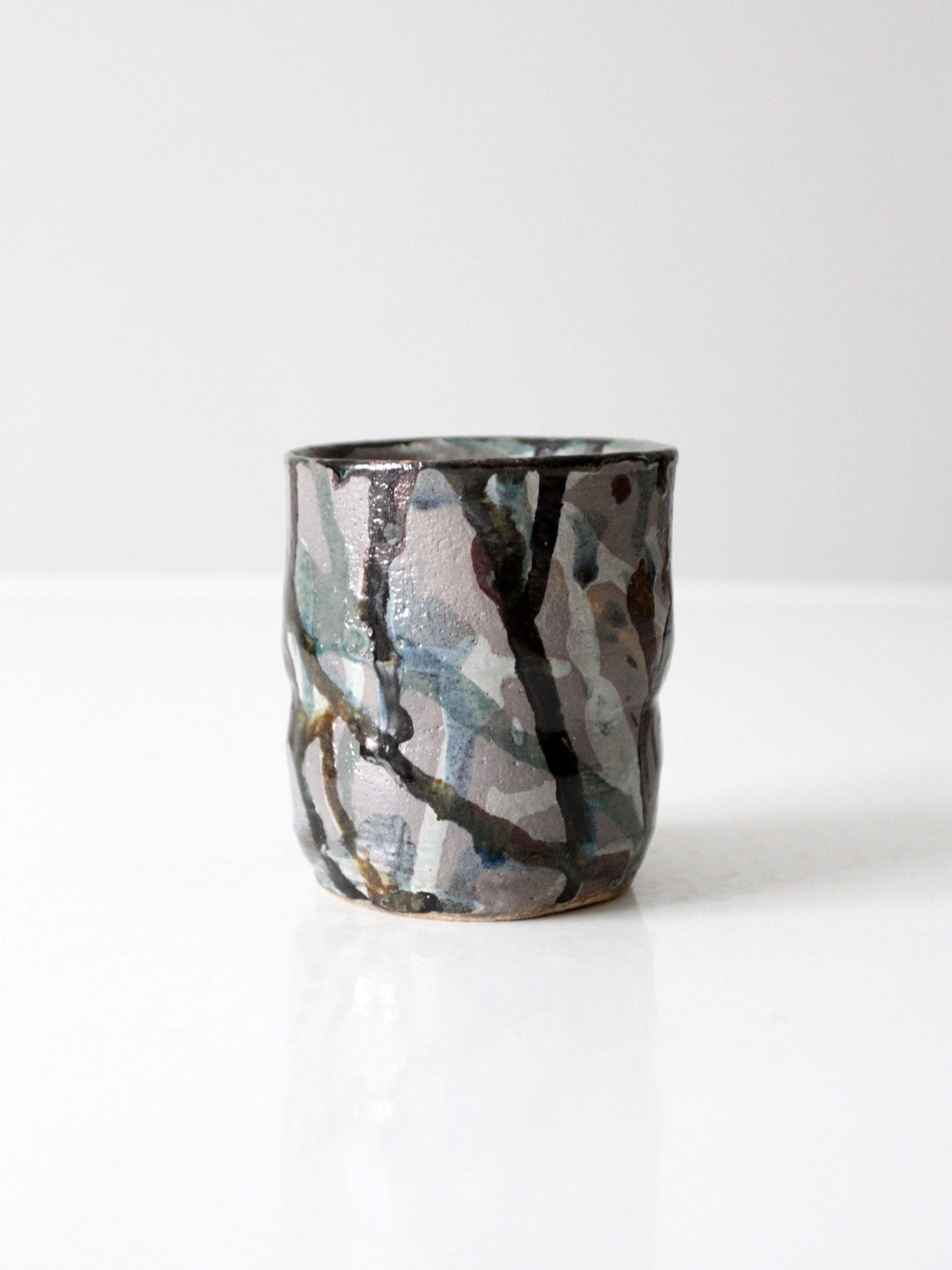 vintage studio pottery vase