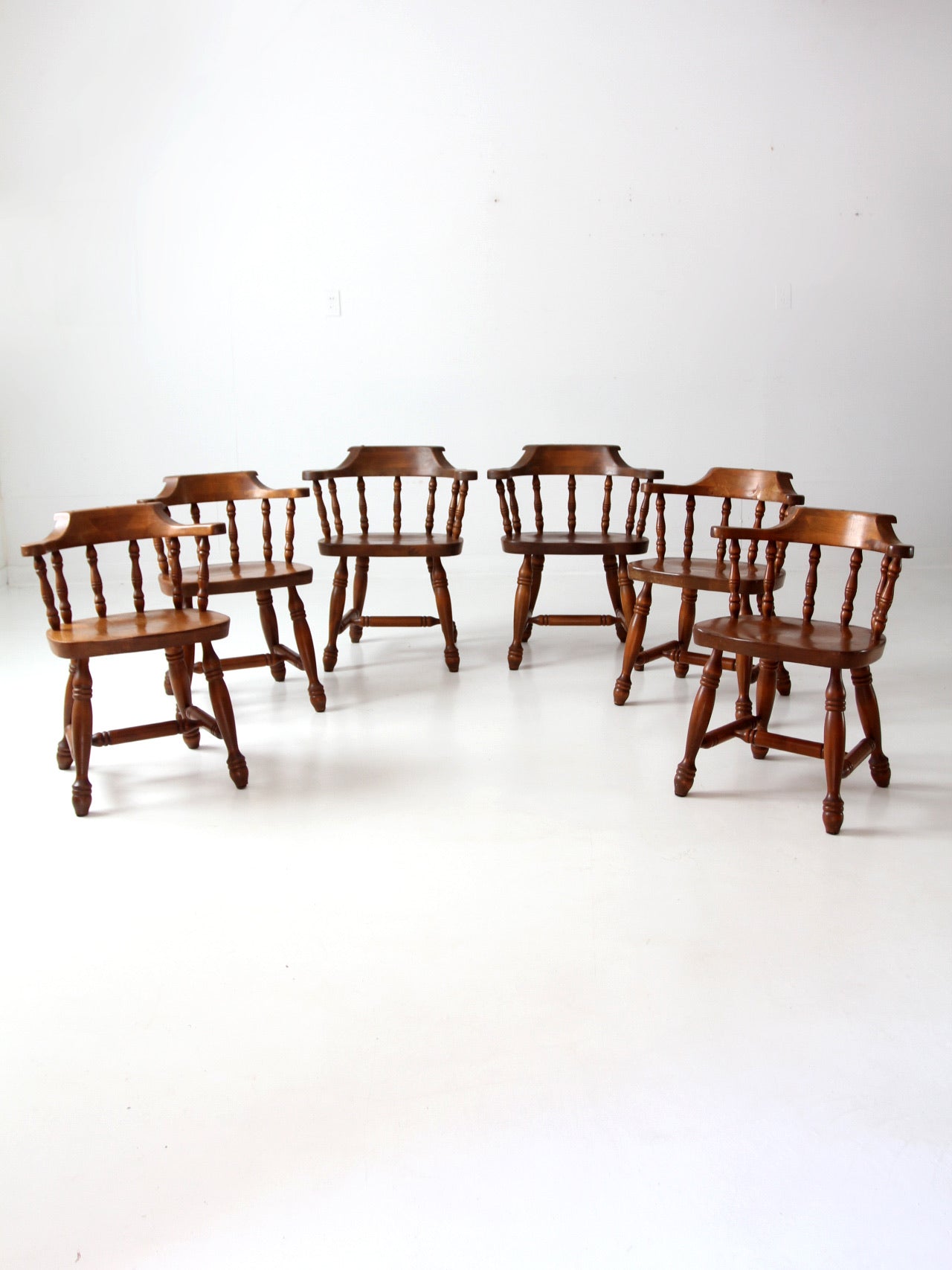 vintage tavern chairs set of 6 86 Vintage