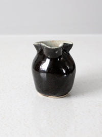 vintage studio pottery creamer pitcher