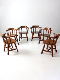 vintage tavern chairs set of 6