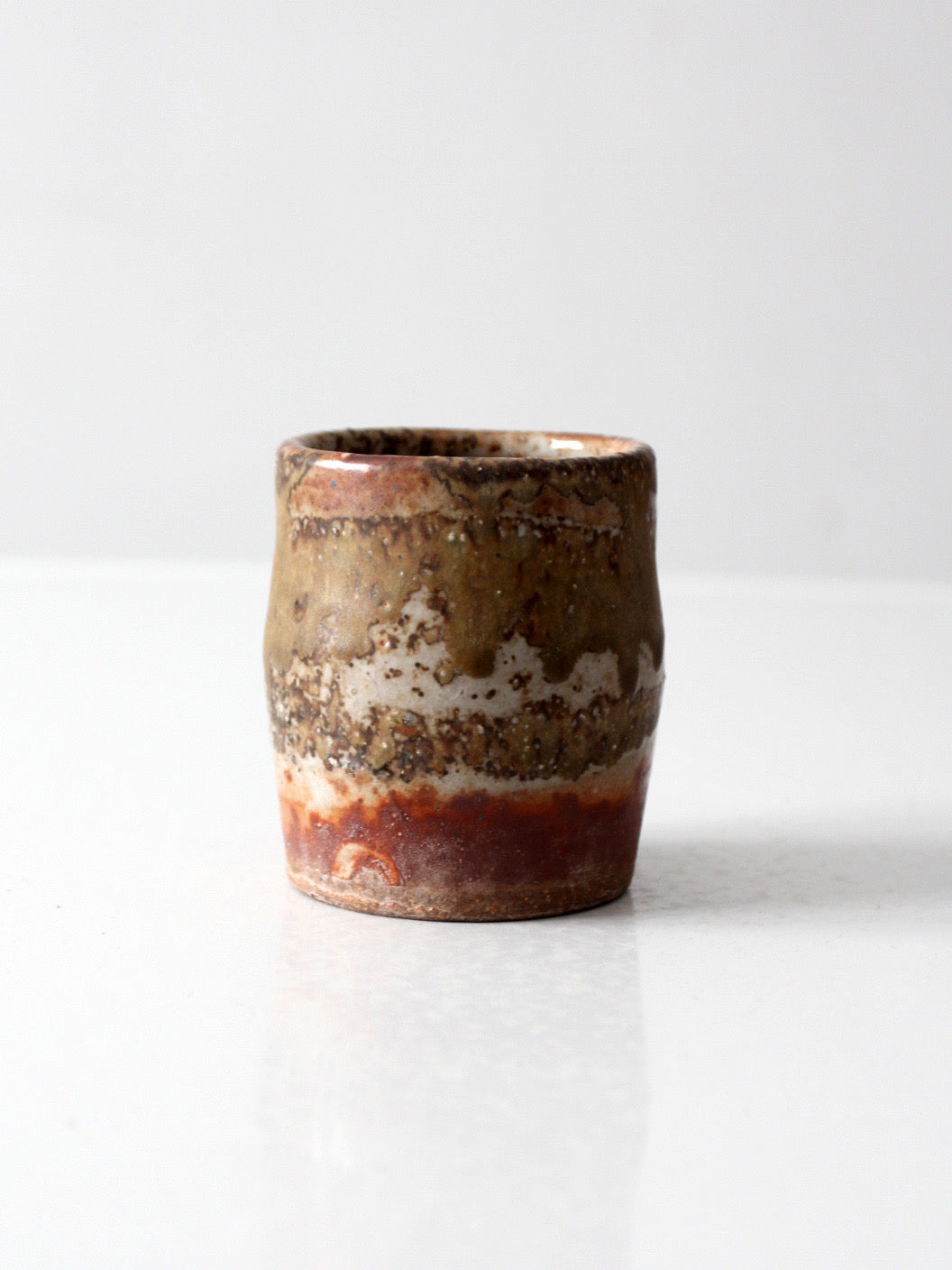 vintage studio pottery cup