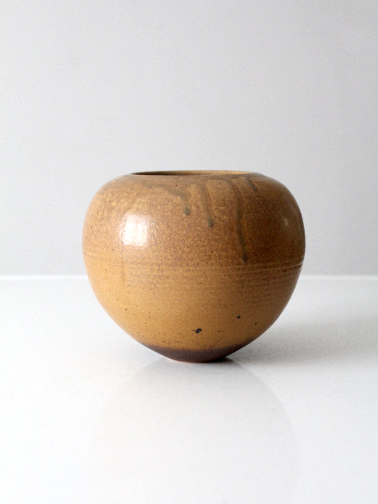 vintage handmade studio pottery vase